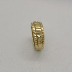 Gullring uten sten-unisex