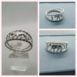 Jaguar Sølvring Unisex
